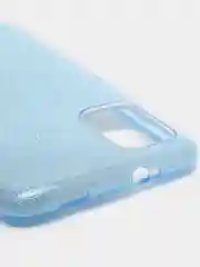 Голубой чехол блестящий XIAOMI POCO M3