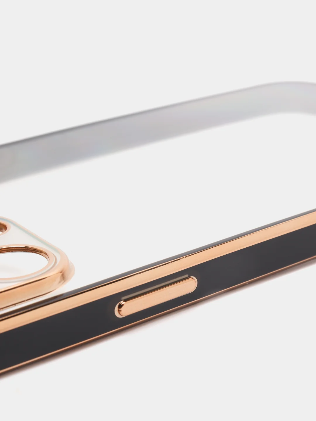 Черный чехол силиконовый с металическим ободком IPHONE 13 / 13 pro / 13 mini / 13 pro max