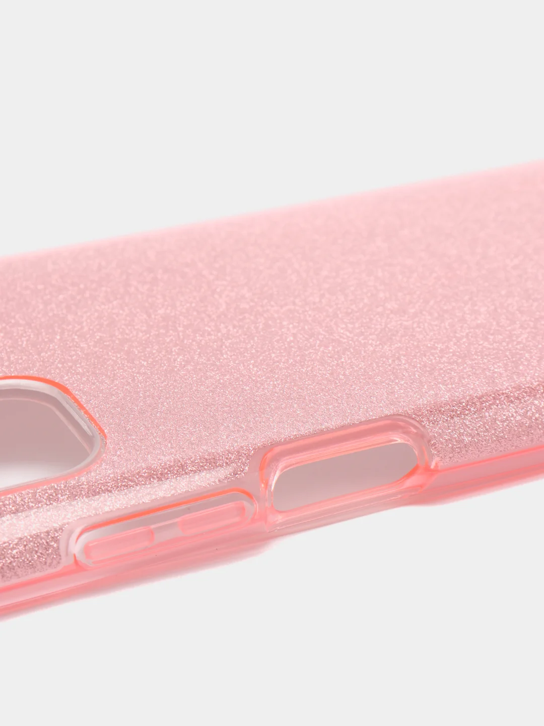 Розовый чехол блестящий XIAOMI POCO M3