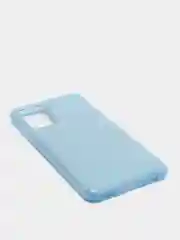 Голубой чехол блестящий SAMSUNG A72