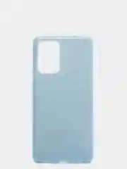 Голубой чехол блестящий SAMSUNG A72