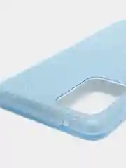 Голубой чехол блестящий SAMSUNG A72