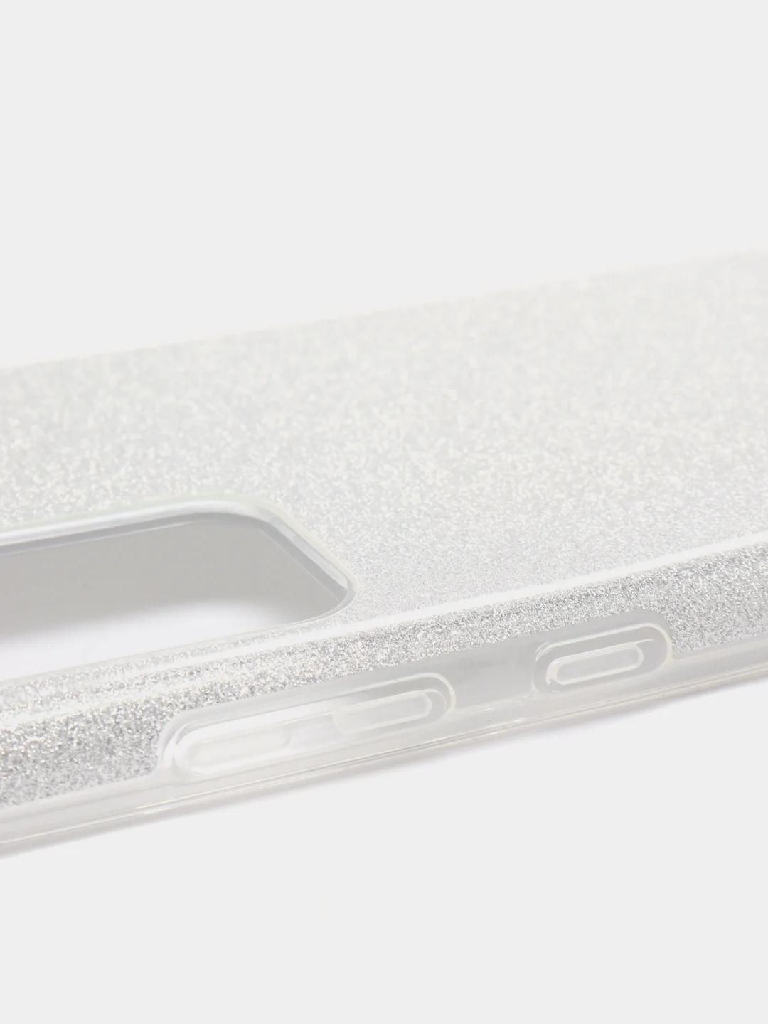 Серебряный чехол блестящий SAMSUNG A72