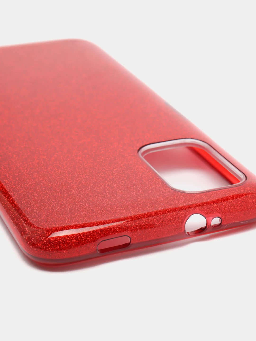 Алый чехол блестящий XIAOMI POCO M3