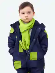Салатовый микита / Шарф флисовый/зимний/детский/снуд зимний/снуд