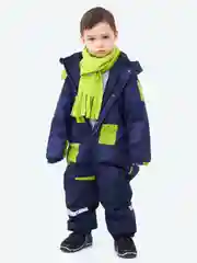Салатовый микита / Шарф флисовый/зимний/детский/снуд зимний/снуд