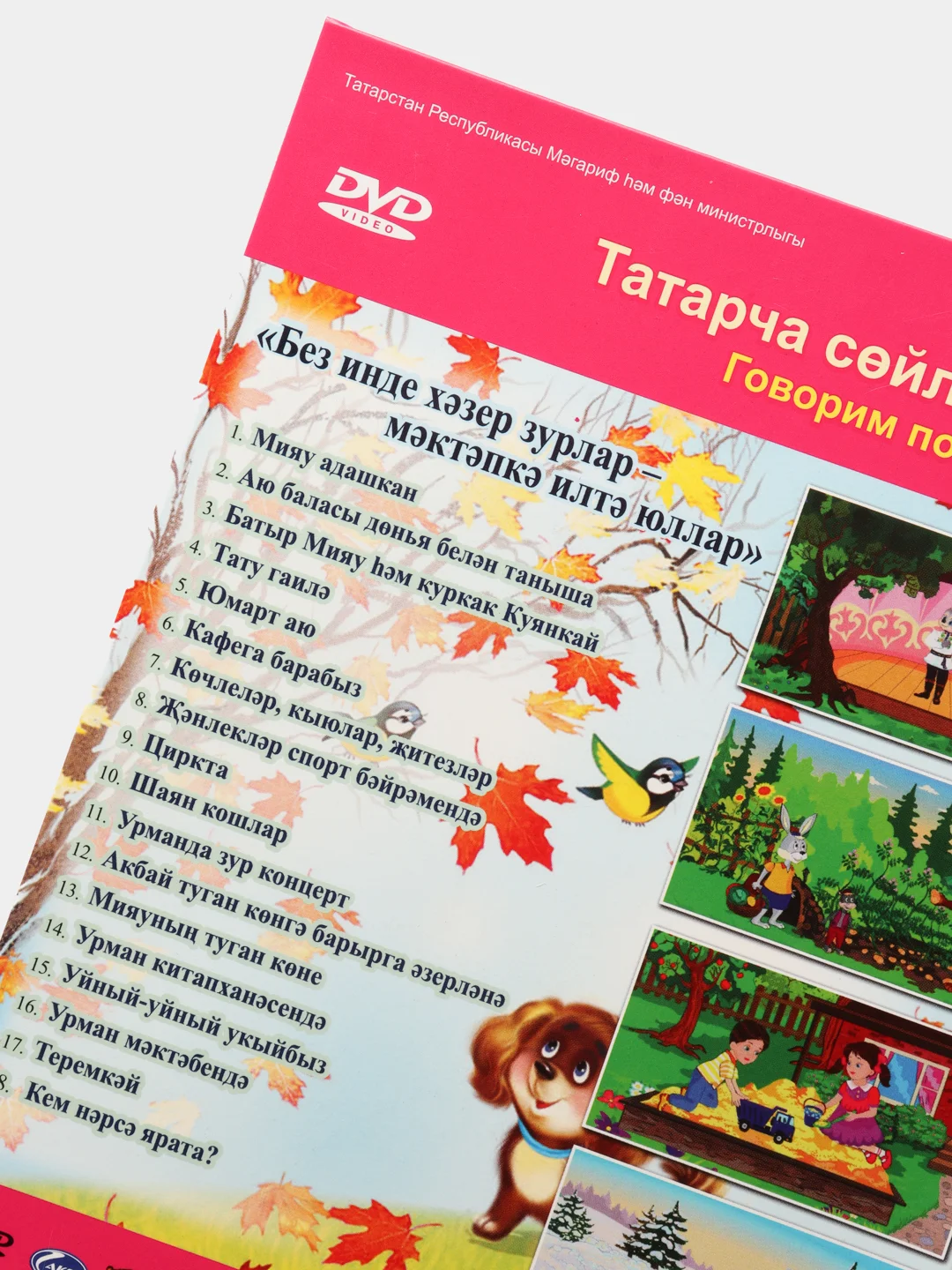 DVD "Без инде хазер зурлар,мэтэпкэ илтюллар", приложение к УМК для детей 6-7 лет