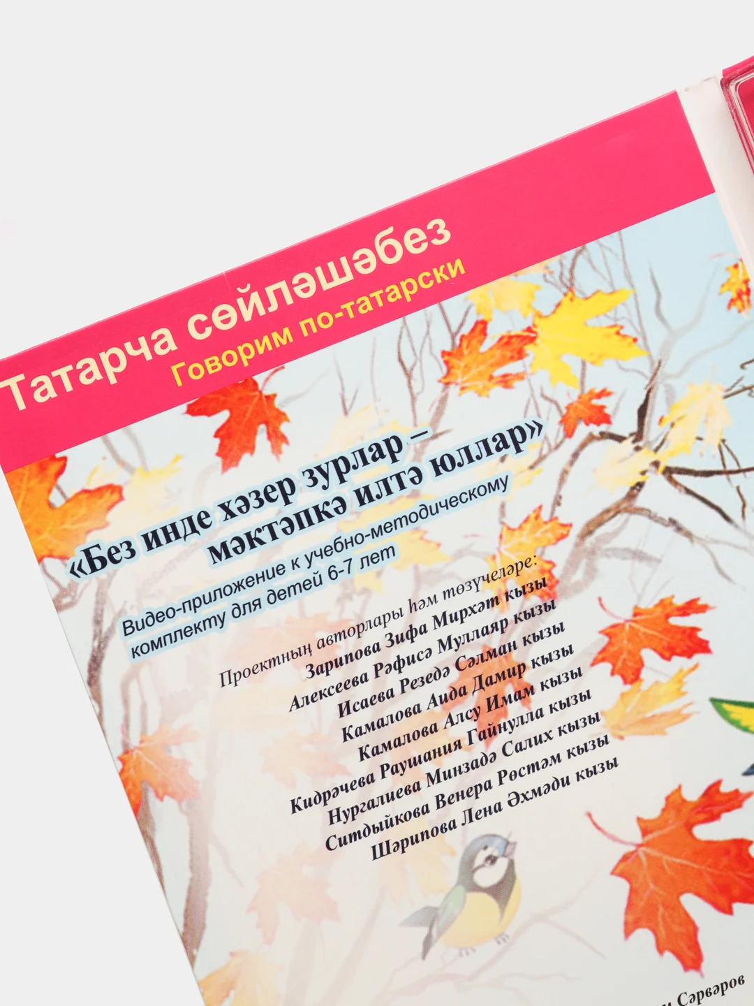 DVD "Без инде хазер зурлар,мэтэпкэ илтюллар", приложение к УМК для детей 6-7 лет