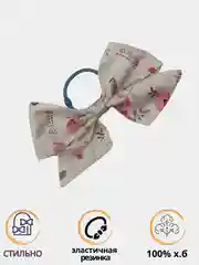 Белый бант для волос, детский бант, большой бант