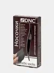 Носочки косметические, черные, DNC