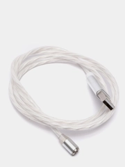 Кабель магнитный светящийся, коннекторы Lightning, Type-C, Micro-USB
