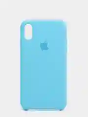Голубой чехол Apple Silicone Case для Iphone Xr