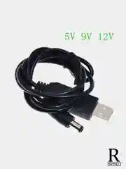 Кабель преобразователь USB-DC 5.5*2.1mm