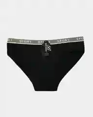 Черный женские трусы sport (спорт) / хлопковые трусы / трусы подростковые / подарок