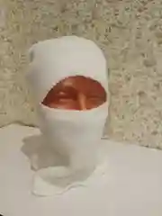 Черный балаклава вязанная