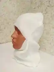 Черный балаклава вязанная