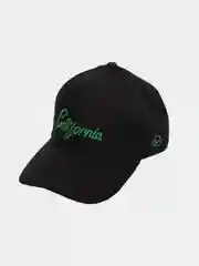 Черный бейсболка Унисекс с надписью "California"