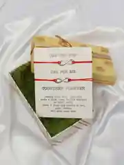 Черный парные браслеты на руку "Знак бесконечности", браслеты дружбы, набор из двух браслетов