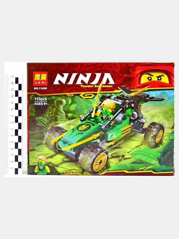 Тропический внедорожник Ниндзя Lari Ninja, 133 детали, No.11490