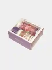 Лавандовый клейкие ленты, скотч декоративные интенсив, в наборе 10 шт,  2 м, рисовая бумага