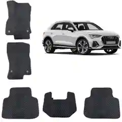 3-D Автомобильные EVA коврики в салон для AUDI Q3 F3 2 поколение / Ауди Ку 3 Ф3