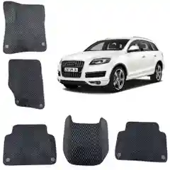 3-D Автомобильные EVA / ЭВА / ЕВА коврики в салон для AUDI Q7 4L 1 поколение /Ауди Ку 7 4Л