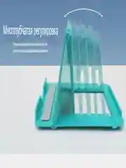 Черный подставка для телефона/ держатель для планшета/ складная, регулируемая высота