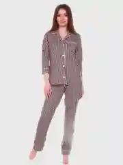 Комплект домашний, пижама, костюм рубашка, брюки