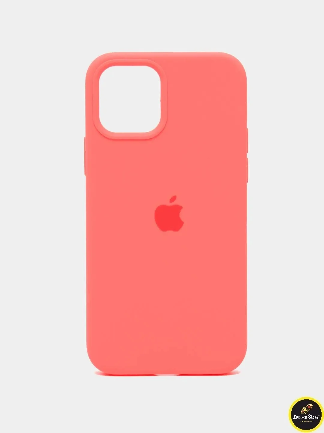 Кораллово-розовый чехол Silicone Case для iPhone 12Mini, 12, 12 Pro, 12 Pro Max