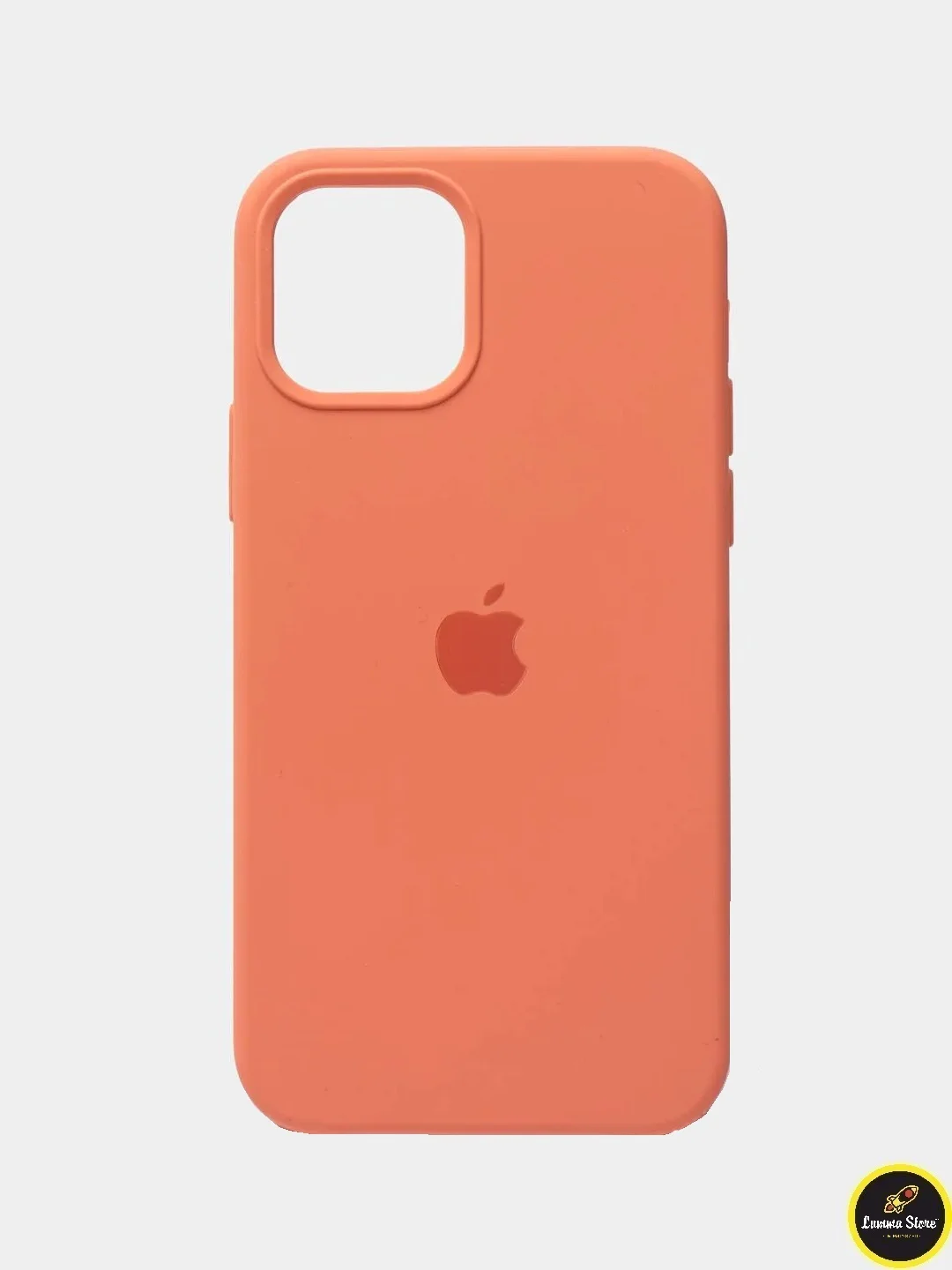 Оранжевый чехол Silicone Case для iPhone 12Mini, 12, 12 Pro, 12 Pro Max
