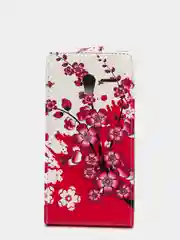 Алый чехол книжка / флип ALCATEL 5015 D
