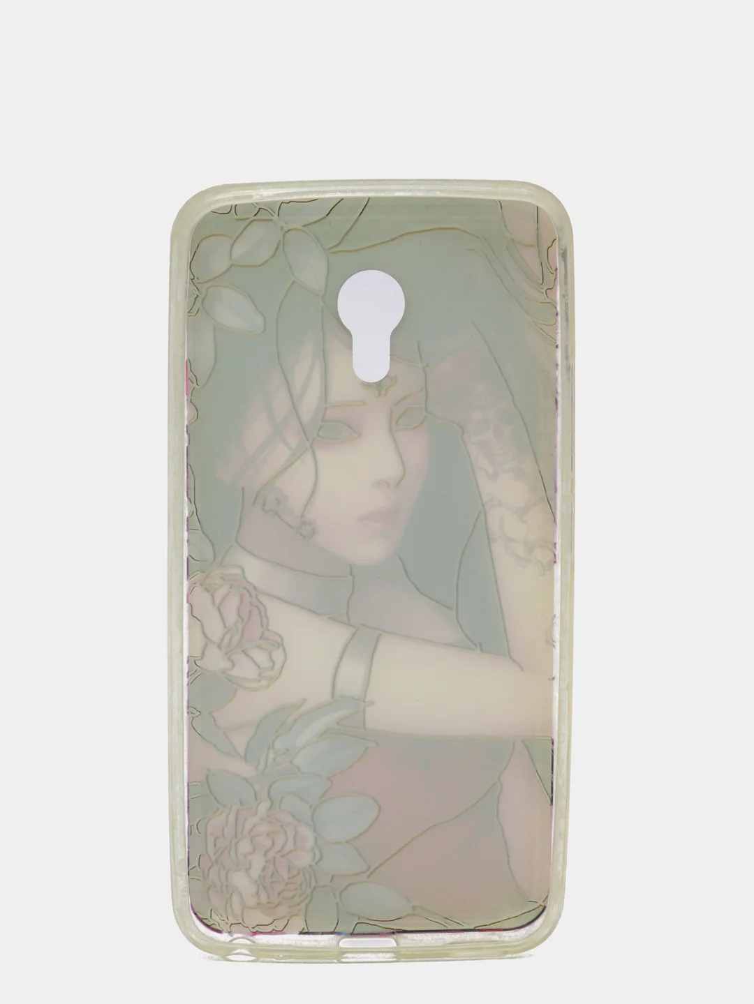 Бордовый чехол MEIZU M5