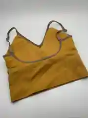 Горчичный топ женский спортивный, топ женский