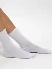 Белый носки однотонные яркие