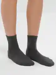 Угольный носки однотонные спортивные