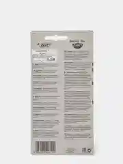 Ручка шариковая, синяя, тонкое письмо, грип, BIC Round Stic Exact, уп. 6+2 шт