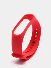 Красный силиконовый ремешок для Xiaomi Mi Band 3, Mi Band 4, Сяоми Ми бэнд 3,4