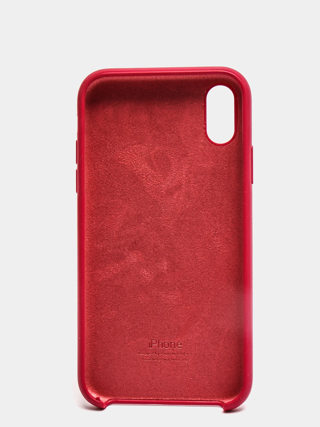 Пурпурный чехол Apple Silicone Case для Iphone Xr