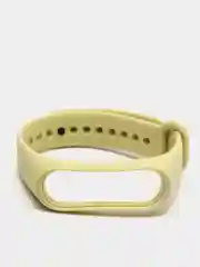 Лимонный силиконовый ремешок для Xiaomi Mi Band 3, Mi Band 4, Сяоми Ми бэнд 3,4