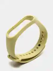 Лимонный силиконовый ремешок для Xiaomi Mi Band 3, Mi Band 4, Сяоми Ми бэнд 3,4