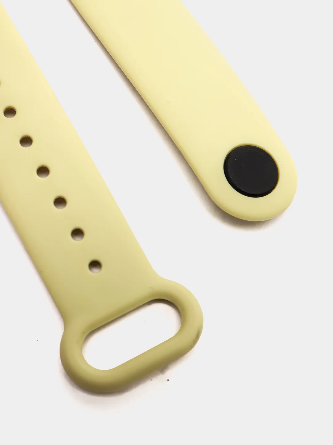 Лимонный силиконовый ремешок для Xiaomi Mi Band 3, Mi Band 4, Сяоми Ми бэнд 3,4