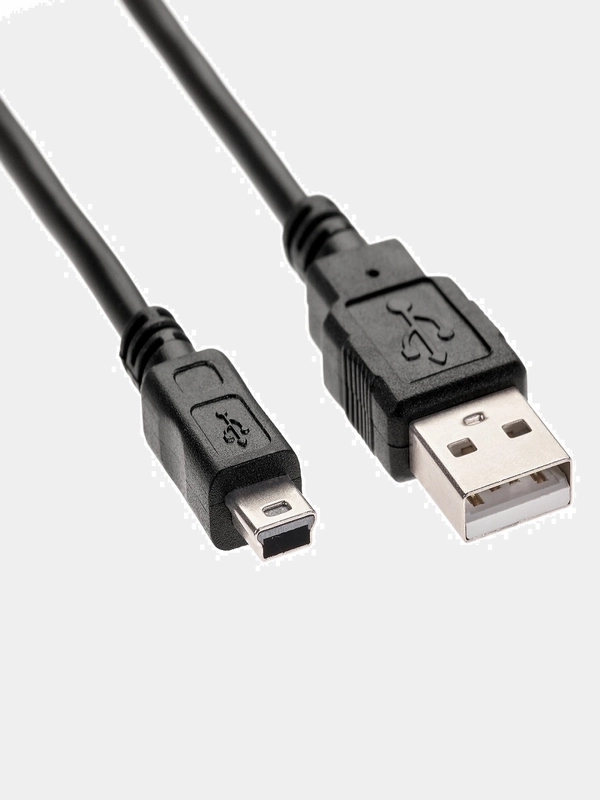 Кабель mini USB/ USB Type А на USB Type T (mini usb) /1 М /зарядный кабель/ТОРК