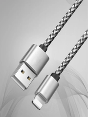 Кабель для IPhone / iPad /USB Type А на USB lightning /быстрая зарядка /3А/зарядный кабель