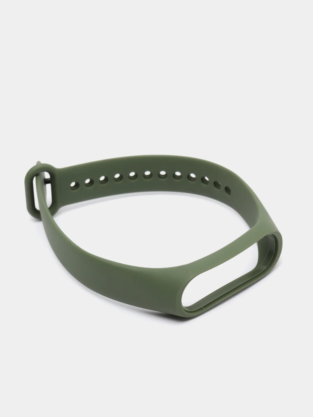Оливковый силиконовый ремешок для Xiaomi Mi Band 3, Mi Band 4, Сяоми Ми бэнд 3,4