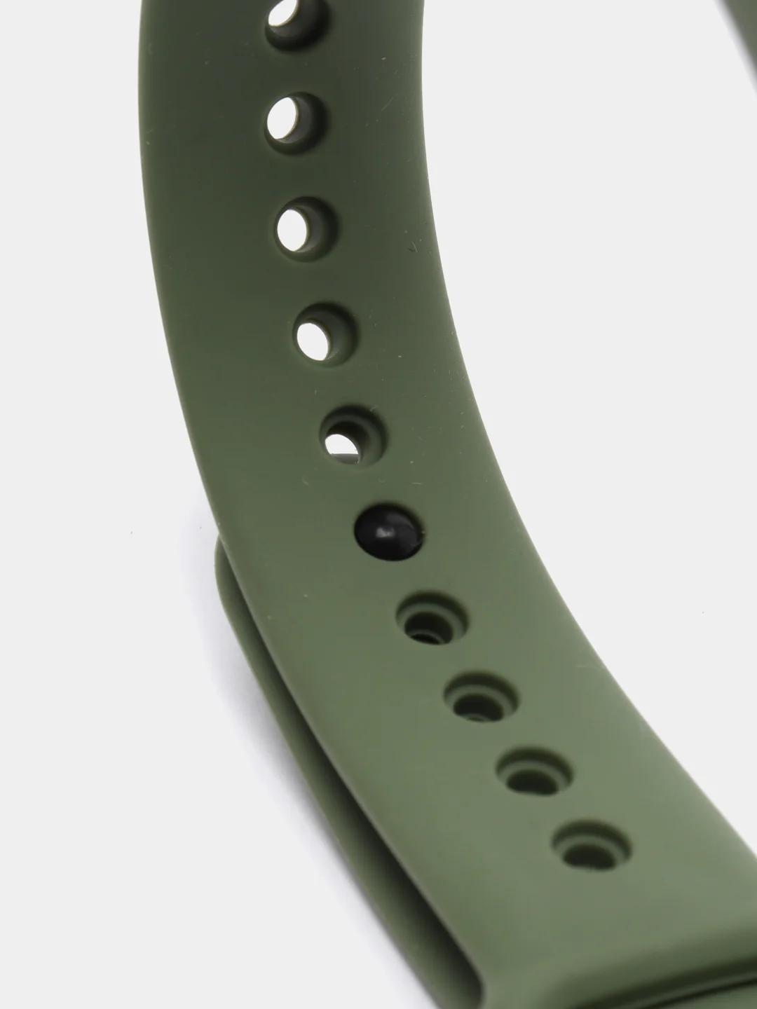 Оливковый силиконовый ремешок для Xiaomi Mi Band 3, Mi Band 4, Сяоми Ми бэнд 3,4