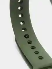 Оливковый силиконовый ремешок для Xiaomi Mi Band 3, Mi Band 4, Сяоми Ми бэнд 3,4