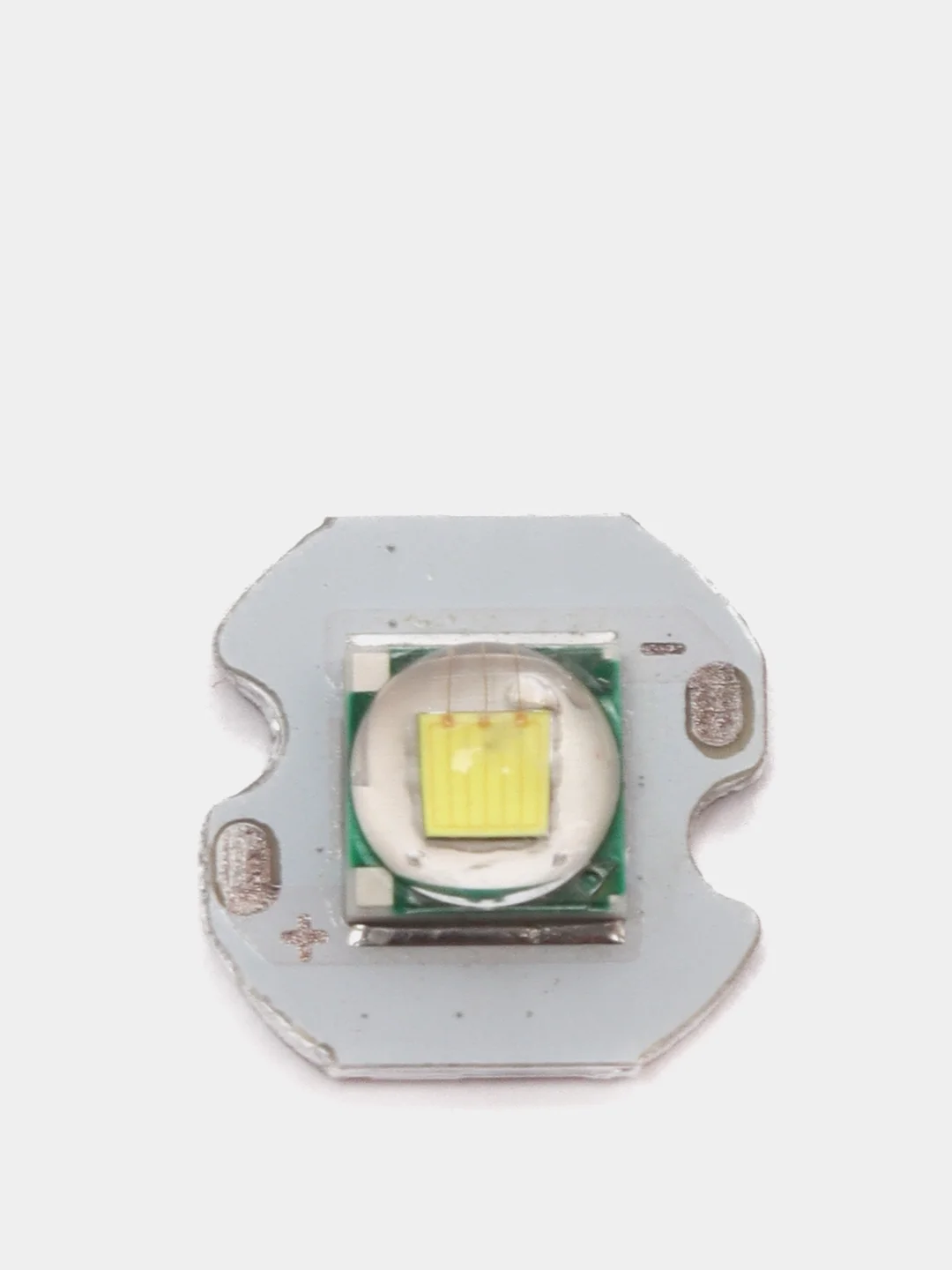Светодиод CREE XM-L T6 U2 10W 10Вт 3-3.6V 3A на радиаторе 12мм