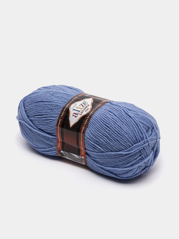 Пряжа Alize Lanagold Fine 51% Акрил, 49% Шерсть, 100 г, 390 м