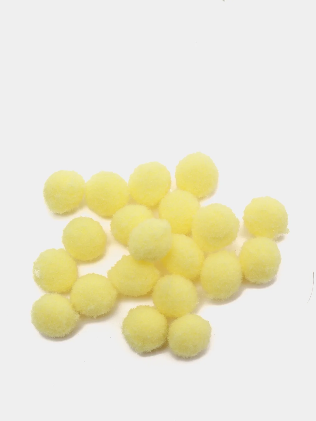 Желтый помпоны Premium 1 см (20 шт)