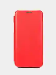 Красный чехол - книжка для Samsung Galaxy A02, A02S, A22, A32, A42, A52, A50 с карманом для карт